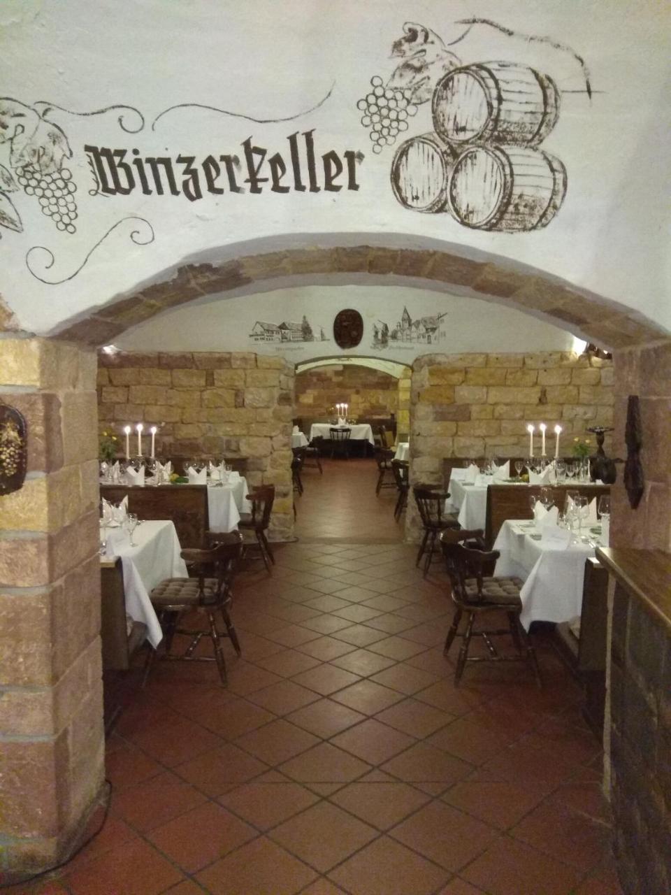 Winzergarten Hotel-Restaurant Grosskarlbach Exterior foto